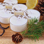 Load image into Gallery viewer, Nordic Spruce Scented Soy Wax Tea Light Candles
