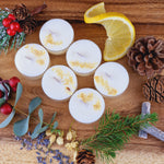 Load image into Gallery viewer, Frozen Forest Scented Soy Wax Tea Light Candles
