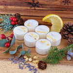Load image into Gallery viewer, Frozen Forest Scented Soy Wax Tea Light Candles
