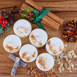 Load image into Gallery viewer, Cinnamon Frankincense &amp; Cedarwood Scented Soy Wax Tea Light Candles

