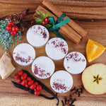 Load image into Gallery viewer, Mulled Wine Scented Soy Wax Tea Light Candles

