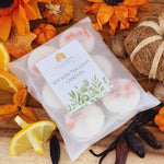 Load image into Gallery viewer, Pumpkin, Tonka &amp; Vanilla Scented Soy Wax Tea Light Candles
