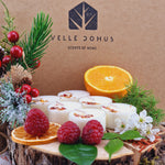 Load image into Gallery viewer, White Christmas Scented Soy Wax Tea Light Candles
