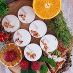 Load image into Gallery viewer, White Christmas Scented Soy Wax Tea Light Candles
