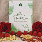 Load image into Gallery viewer, Velvet Rose &amp; Oud Scented Soy Wax Tea Light Candles Gift Box | 12 Tealight Candles Gift Box
