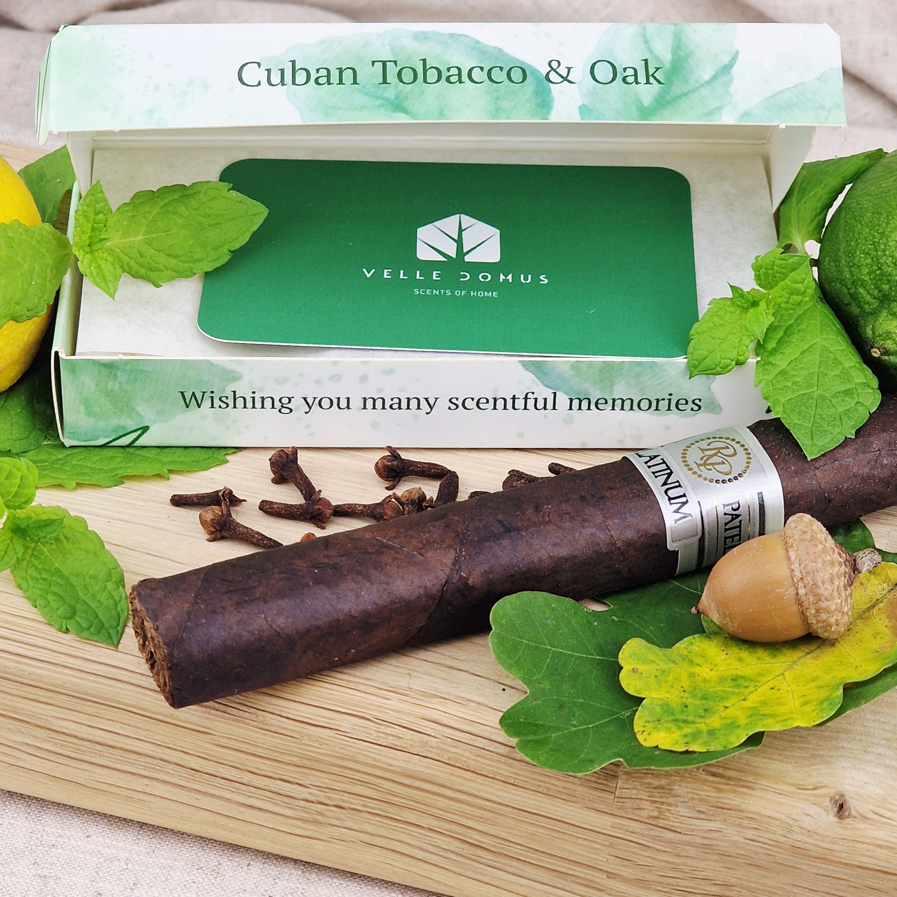 Cuban Tobacco & Oak Scented Soy Wax Melts