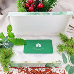 Load image into Gallery viewer, Nordic Spruce Scented Soy Wax Tea Light Candles Gift Box | 12 Tealight Candles Gift Set
