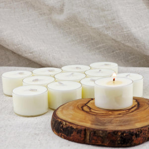 7 Hour Unscented Soy Wax Tea Lights