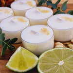 Load image into Gallery viewer, Himalayan Cedar &amp; Jasmine Scented Soy Wax Tea Light Candles
