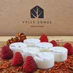 Load image into Gallery viewer, Amber &amp; Cedarwood Scented Soy Wax Tea Light Candles
