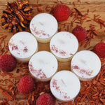 Load image into Gallery viewer, Amber &amp; Cedarwood Scented Soy Wax Tea Light Candles
