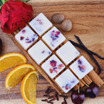 Load image into Gallery viewer, Damson Plum, Rose &amp; Patchouli Botanical Eco Soy Wax Melts
