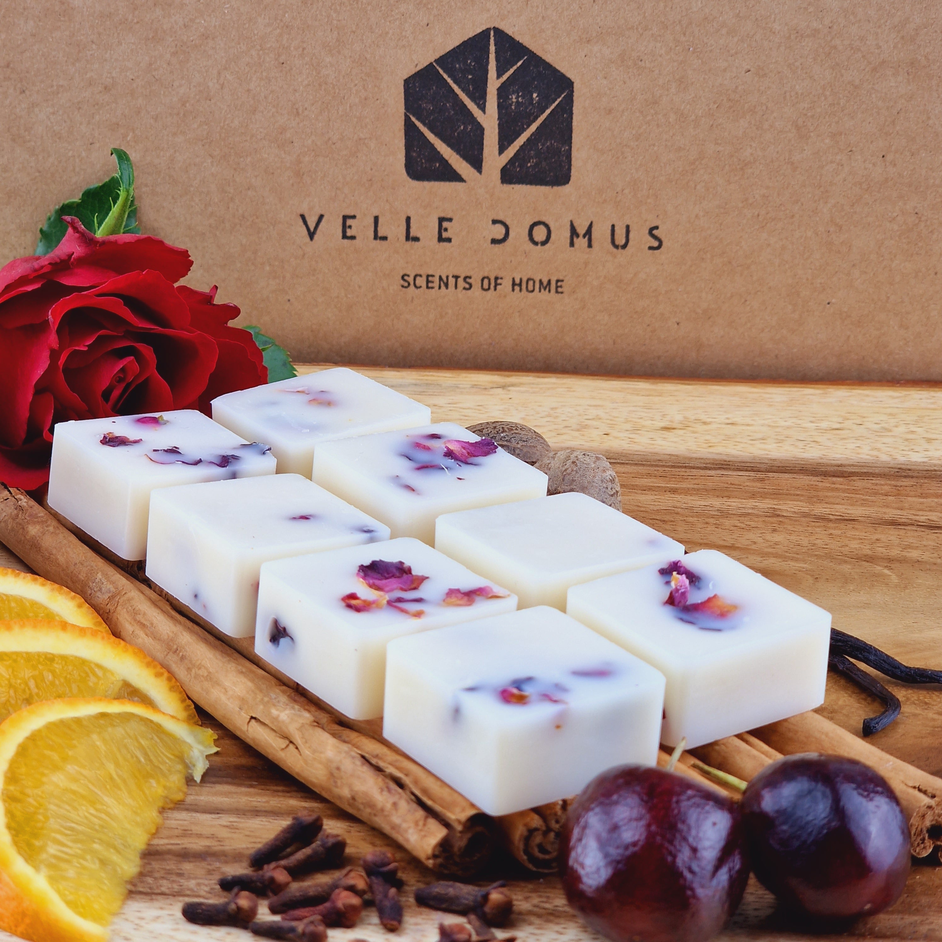 Damson Plum, Rose & Patchouli Botanical Eco Soy Wax Melts