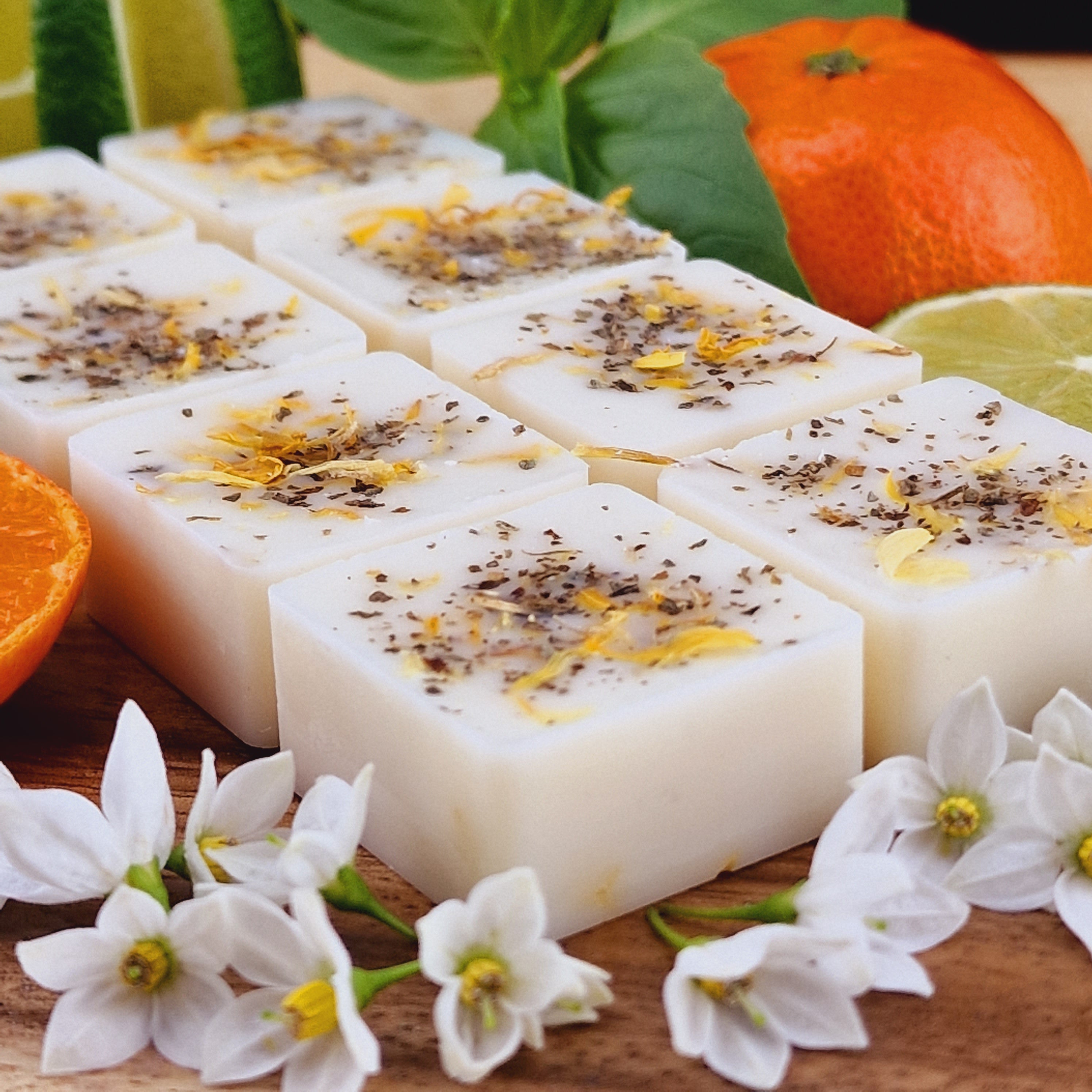 Lime, Basil & Mandarin Botanical Eco Soy Wax Melts