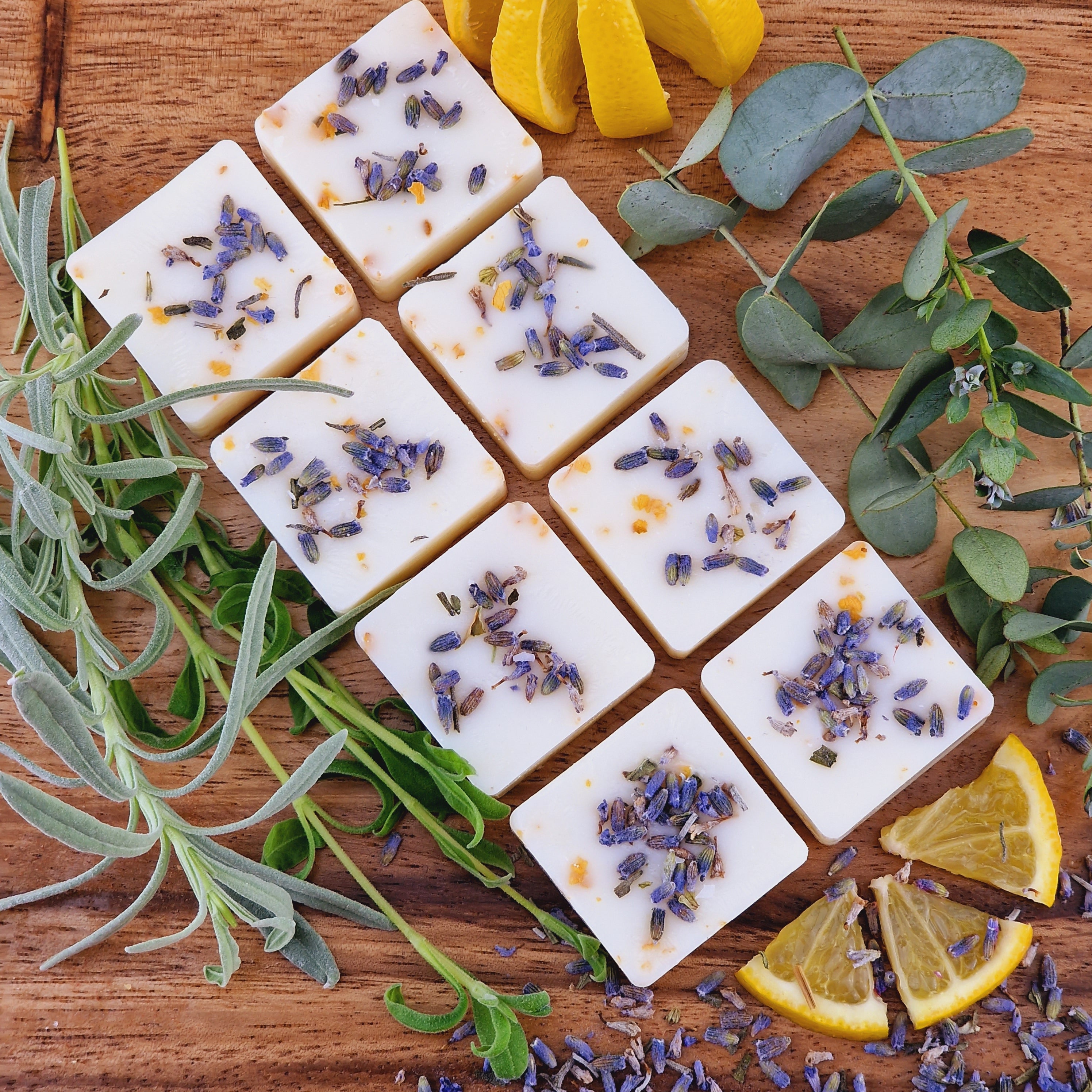 Lemon Lavender Botanical Eco Soy Wax Melts