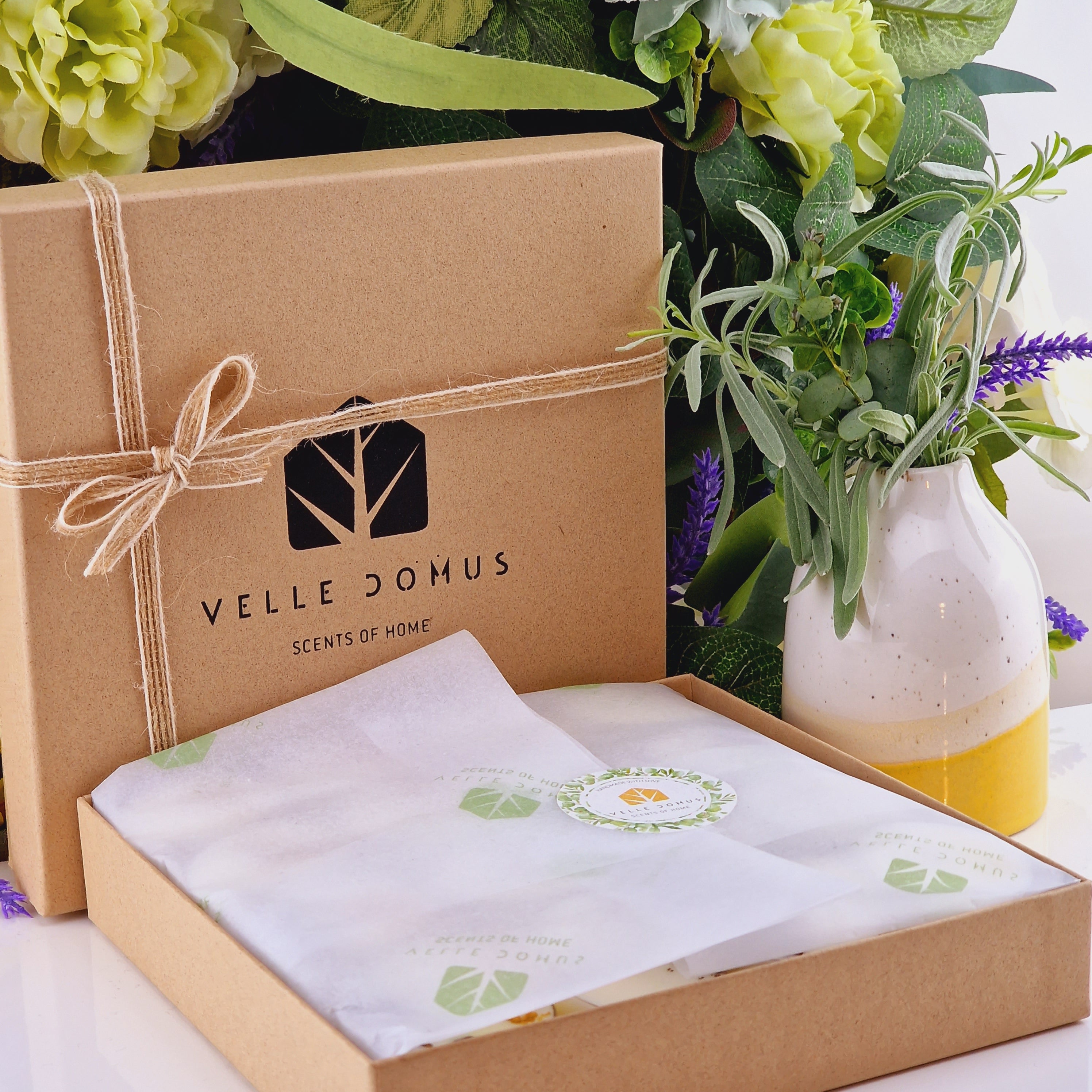 4 Feelings Tea Light Candles Gift Set
