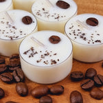 Load image into Gallery viewer, VS Fragrances Coffee Mocha Scented Soy Wax Tea Light Candles
