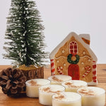 Load image into Gallery viewer, VS Fragrances Gingerbread Scented Soy Wax Tea Light Candles
