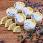Load image into Gallery viewer, VS Fragrances Lemon and Lavender Scented Soy Wax Tea Lights
